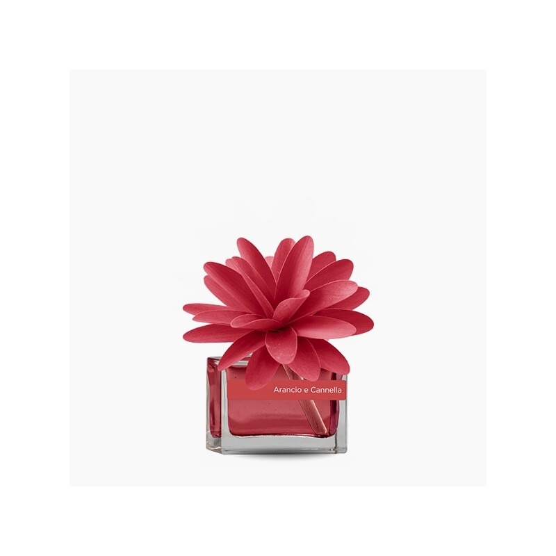 Muhà - Diffusore Fiore "Arancio e cannella", Taglia:: 30 ml