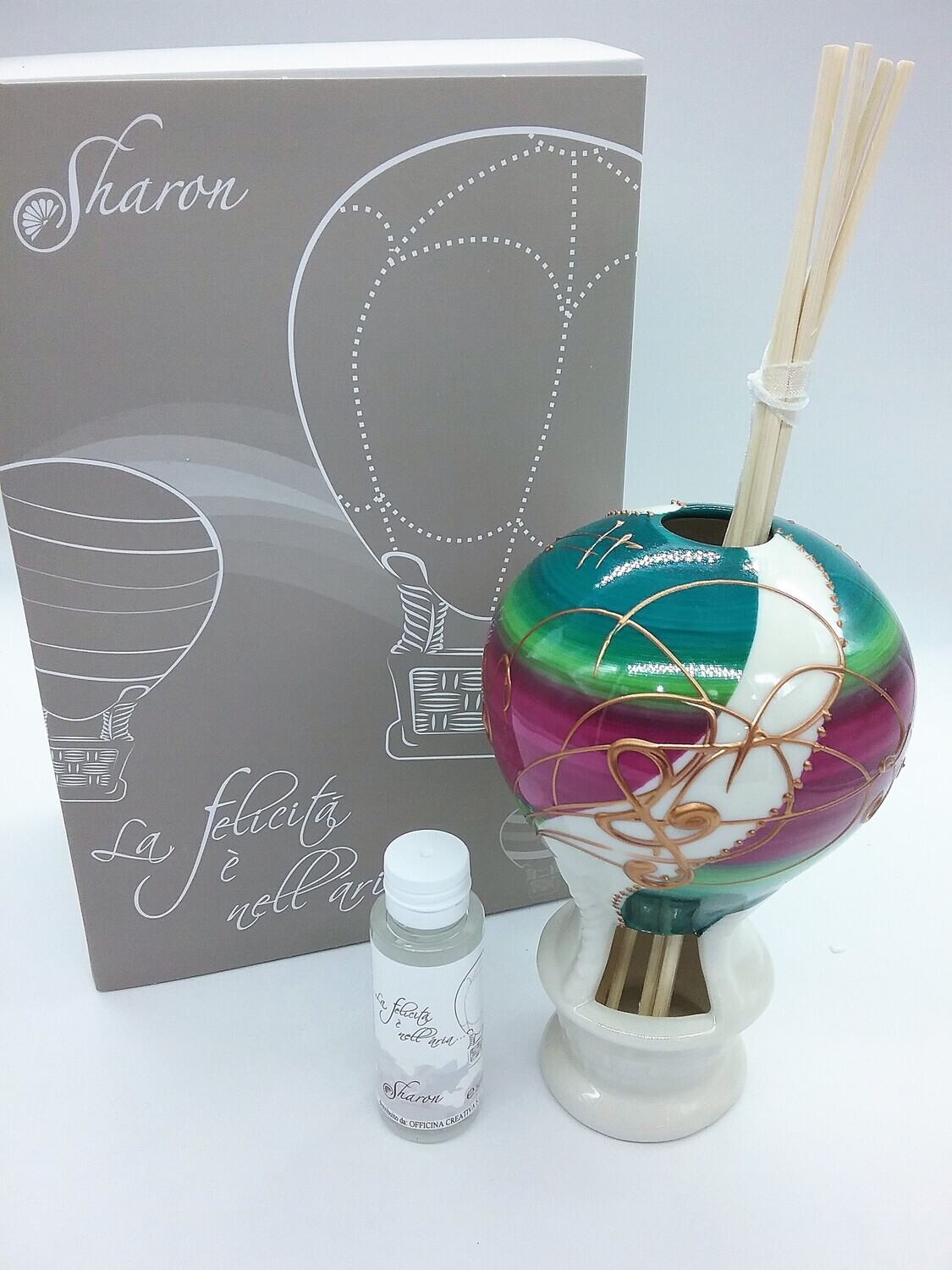 Sharon - Profumatore Mongolfiera "Verdi"