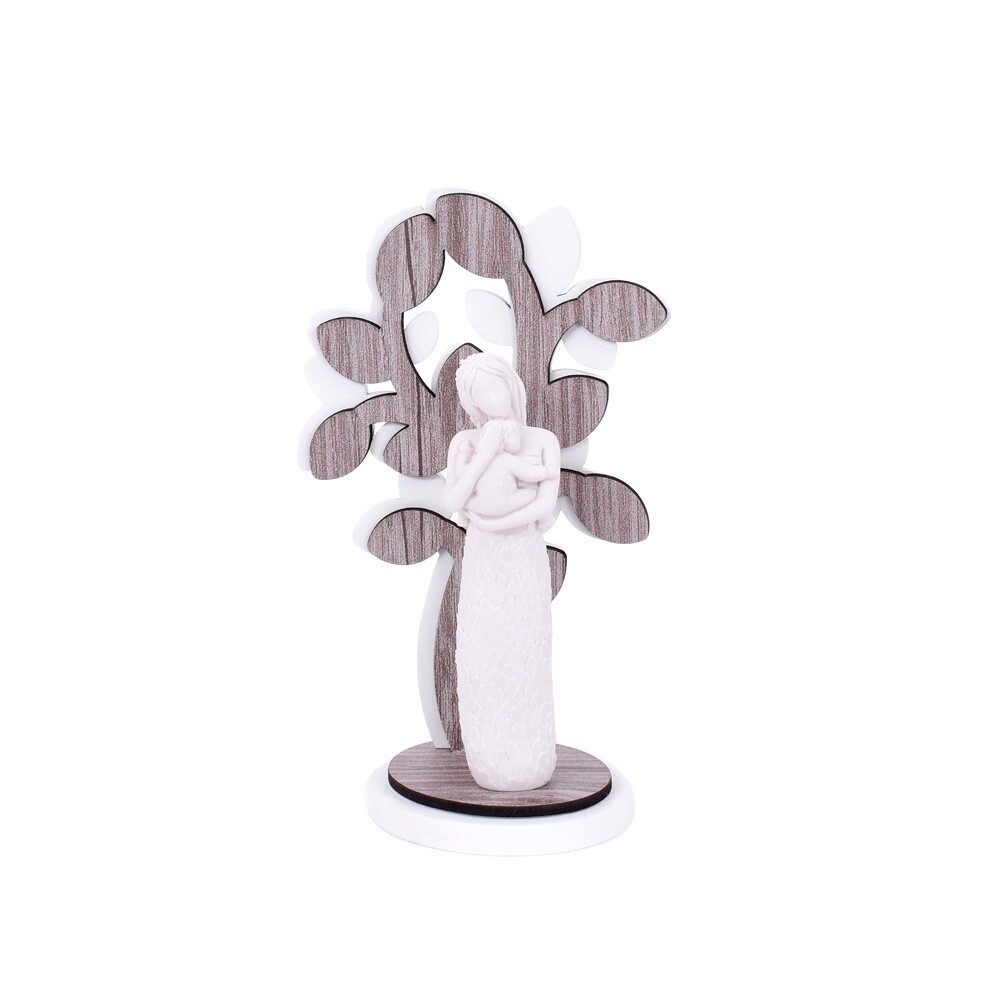 Bongelli Preziosi Scultura Mamma con Bimbo e Albero Della Vita