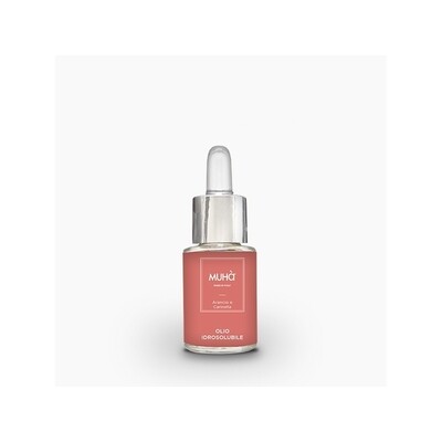 Olio idrosolubile "Arancio e Cannella" 15ml Muhà