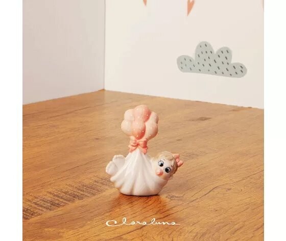 Bebè femmina con palloncino 23901 Claraluna