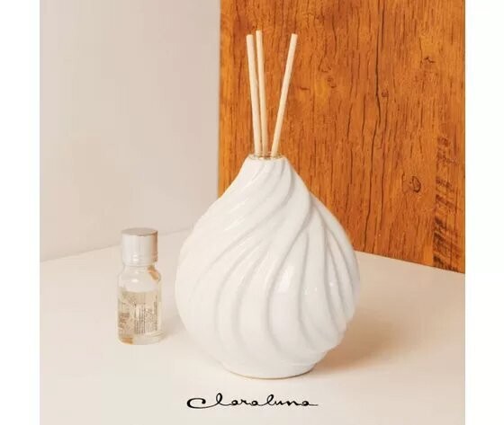 Profumatore Vaso Bianco con kit essenza 23051 Claraluna