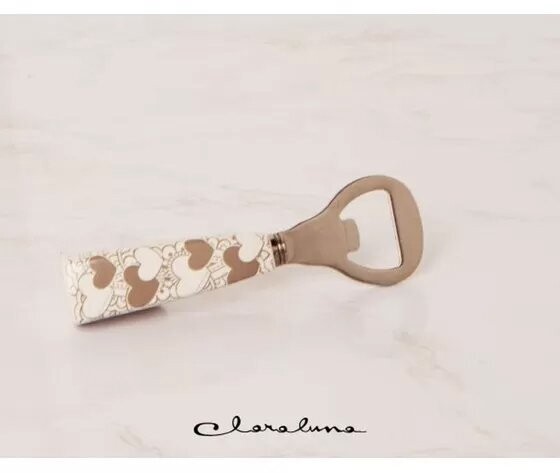 Apribottiglie con decorazioni cuori 23035 Claraluna