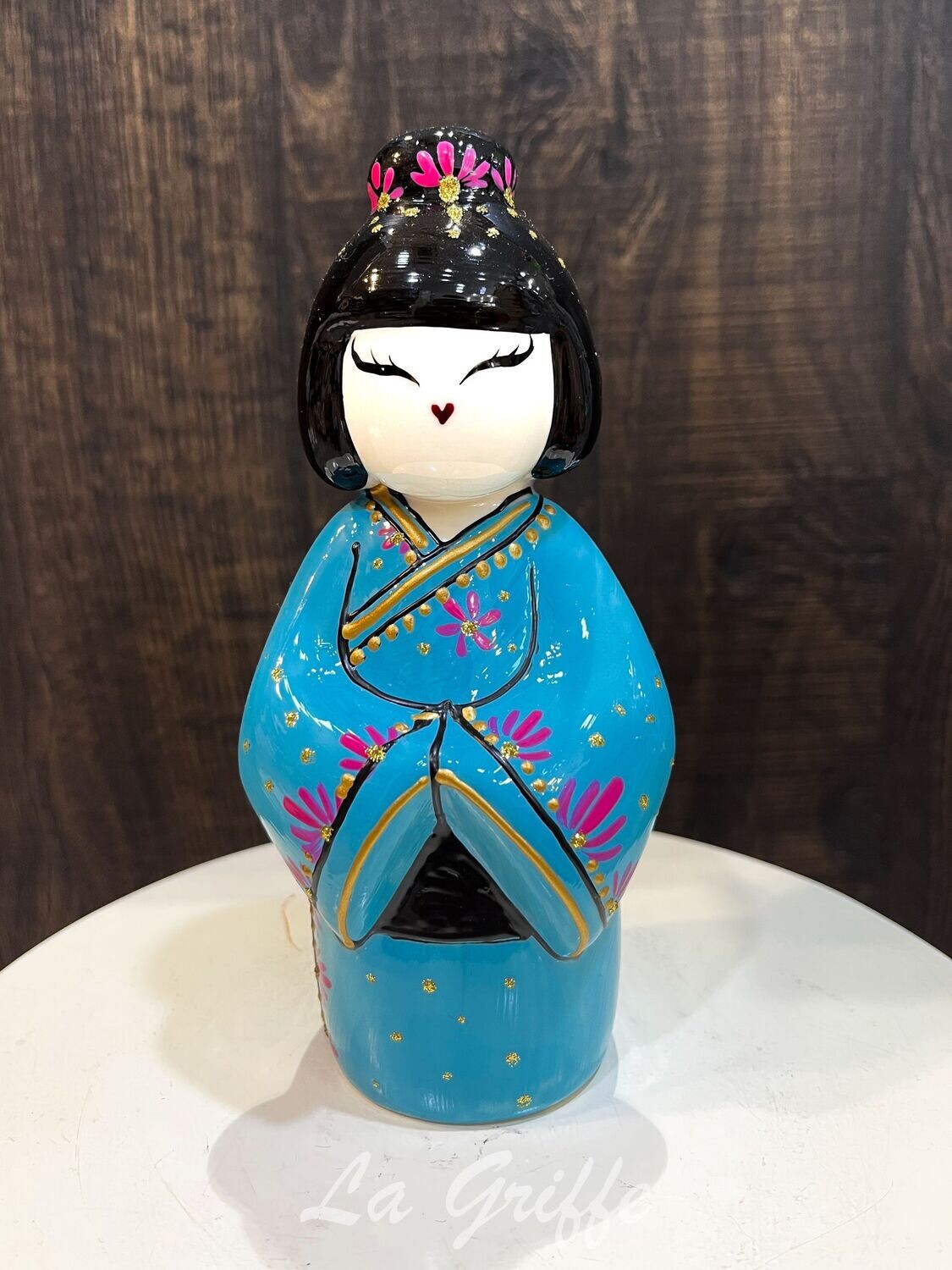 Sharon Kokeshi Felicità In Porcellana dipinta a mano Diffusore d'ambiente