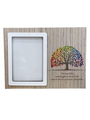 Portafoto in legno serie Albero Colore ALC-01/3 – Negò