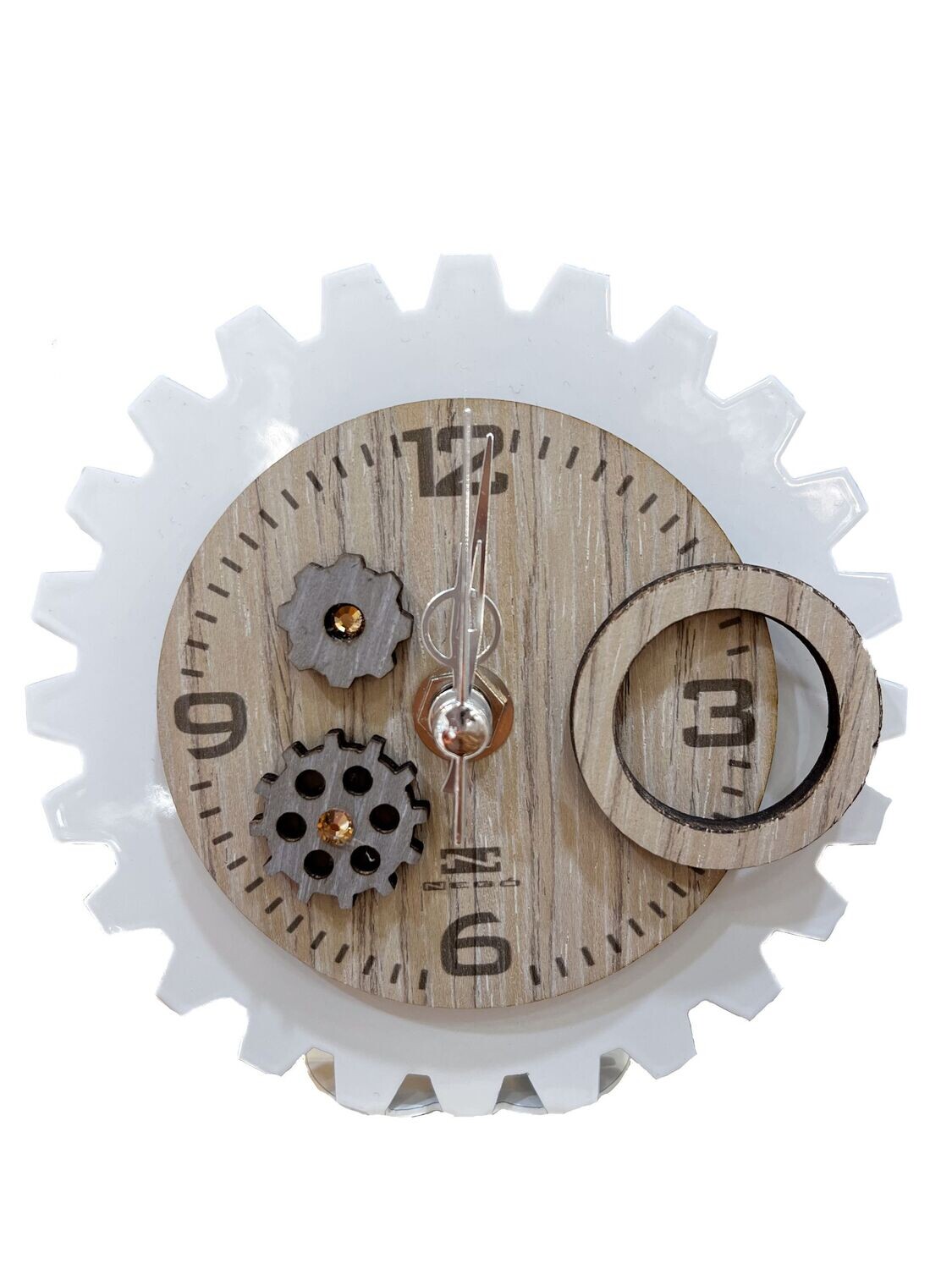 Orologio in legno Meccano - Negò, Dimensioni: Piccolo