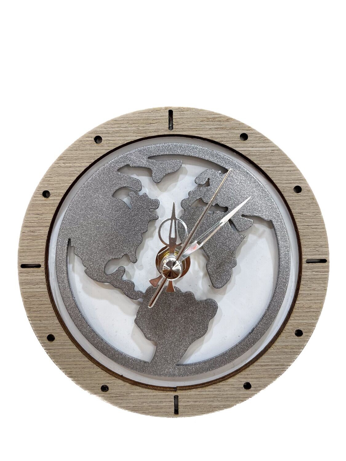 Orologio in metallo Mappamondo WOR-03 - Negò