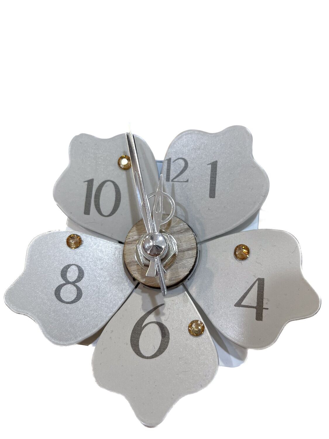 Negò - Orologio in metallo Serie Essence, Colore: Grigio seta, Dimensioni: Piccolo