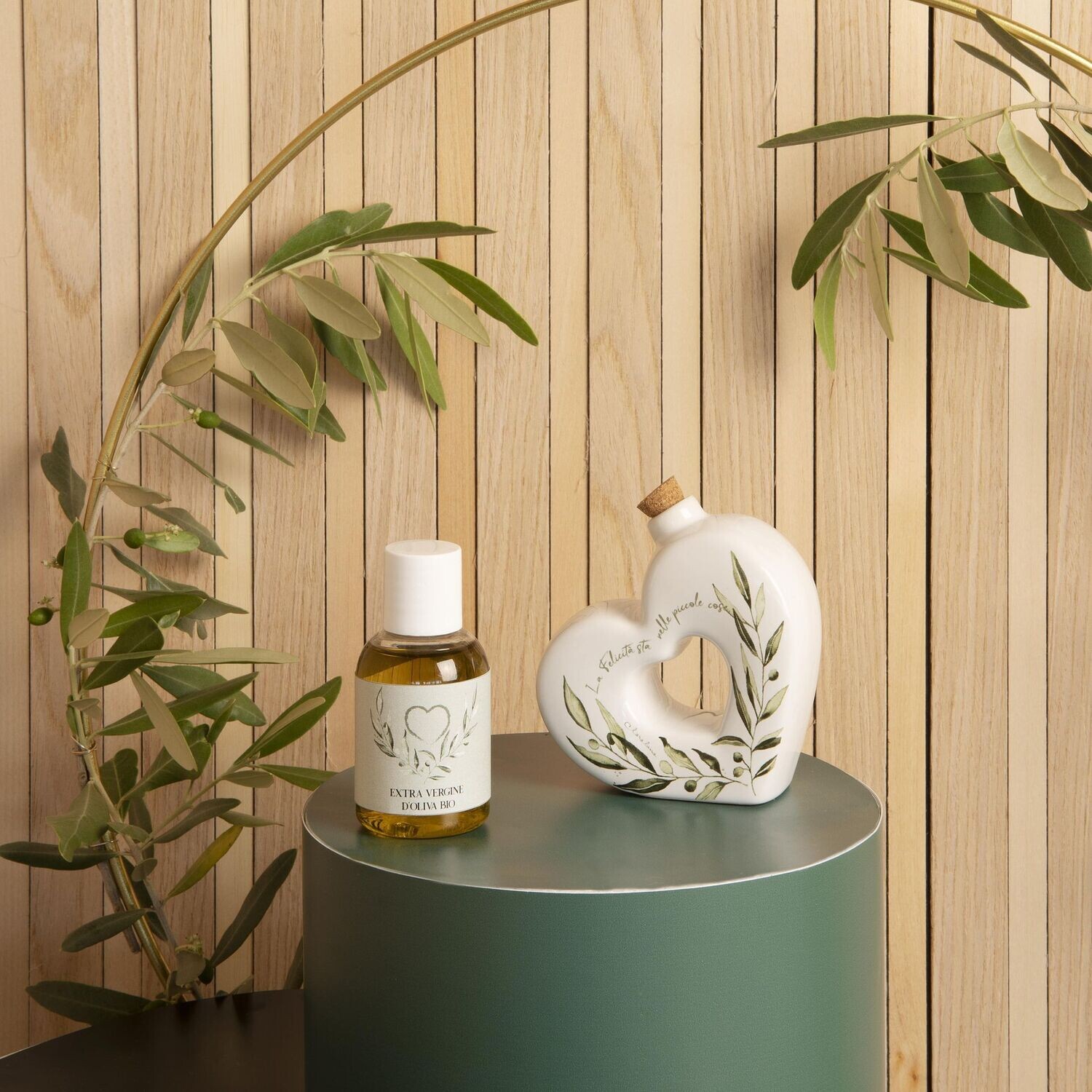 Claraluna - Oliera Cuore Piccola con Olio