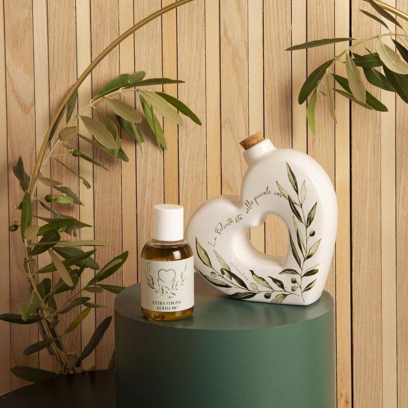 Claraluna - Oliera Cuore Grande con Olio