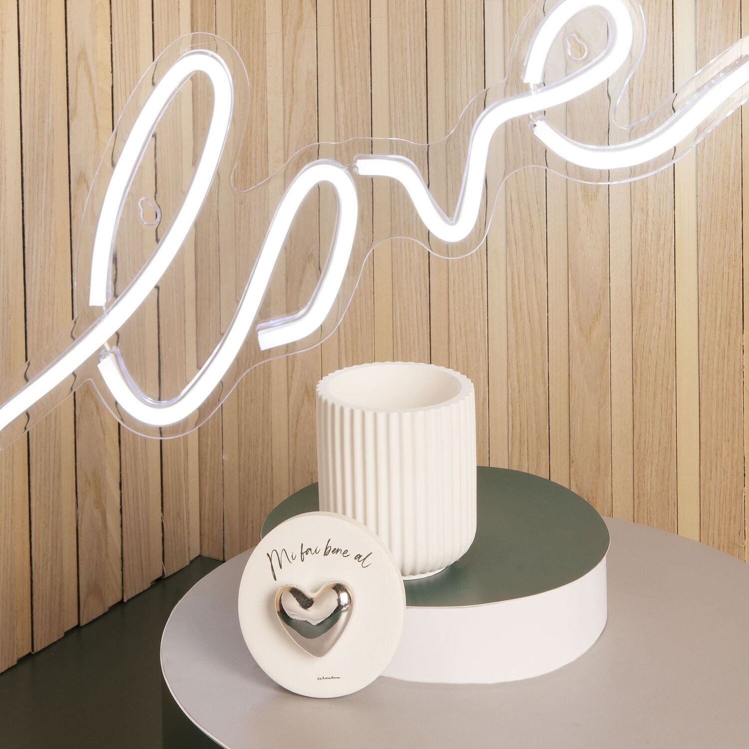 Claraluna - Scatola Piccola con Cuore Silver