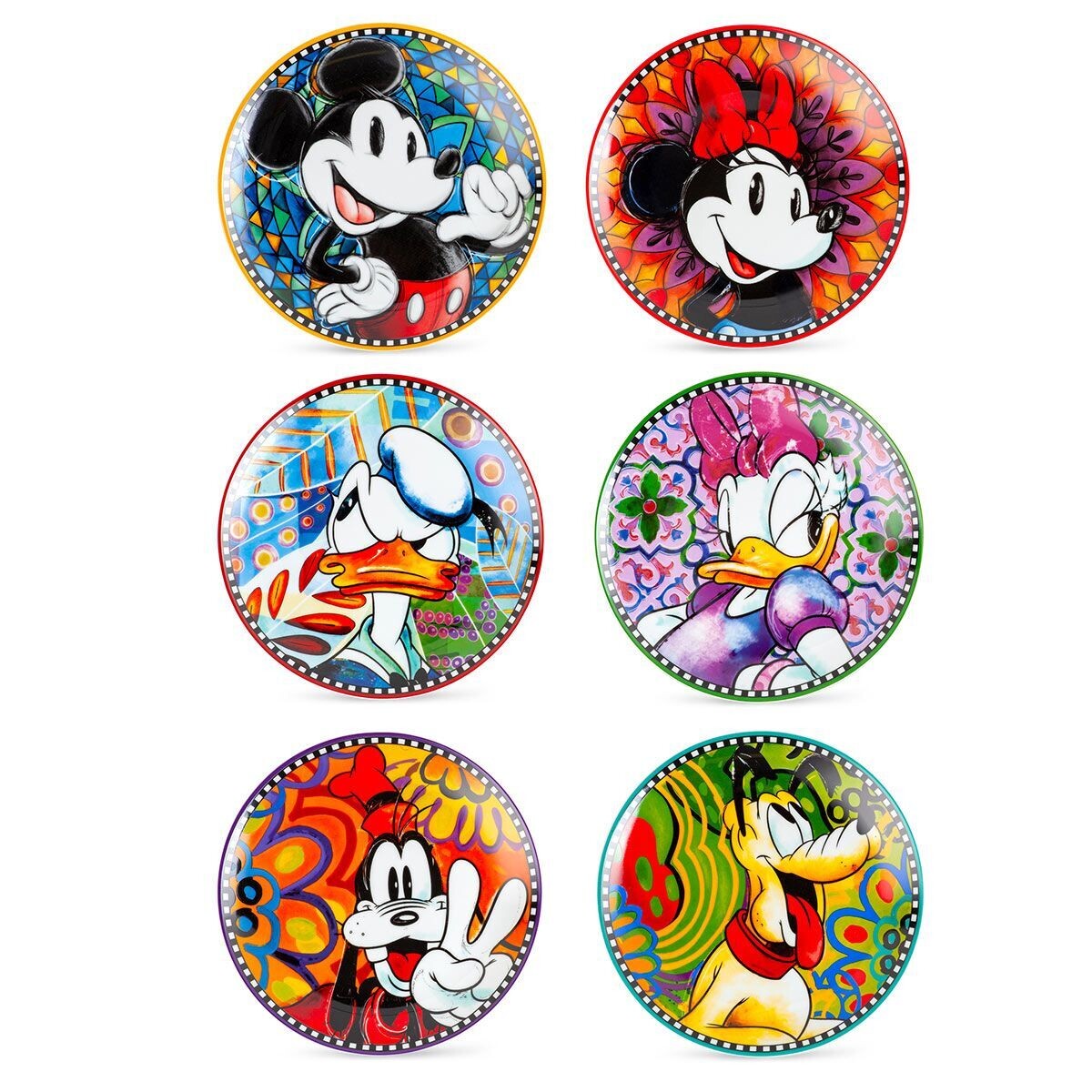 Egan - Set 6 Piattini Dessert Disney Forever & Ever