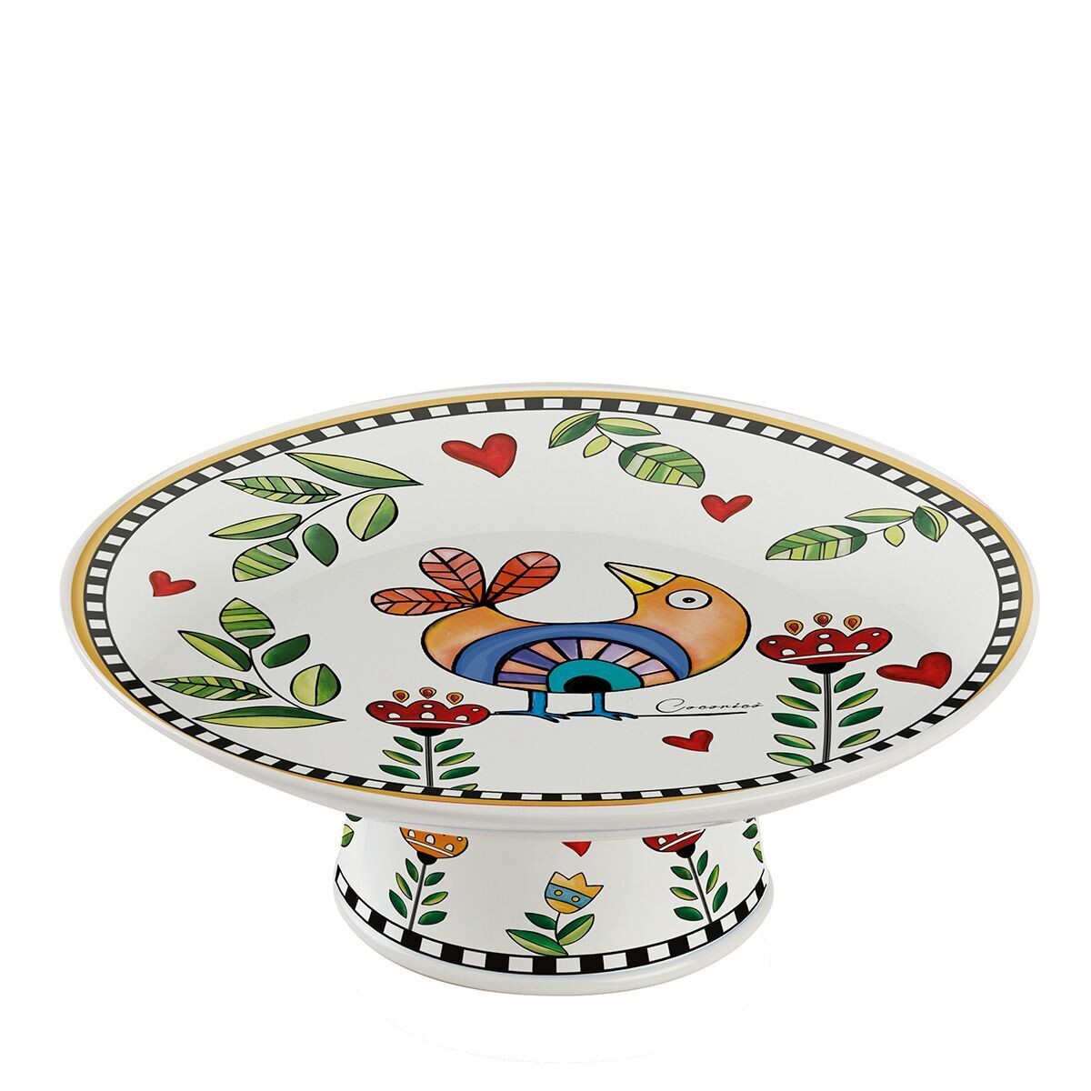 Egan - Alzata Cocoricò Gialla 27x10