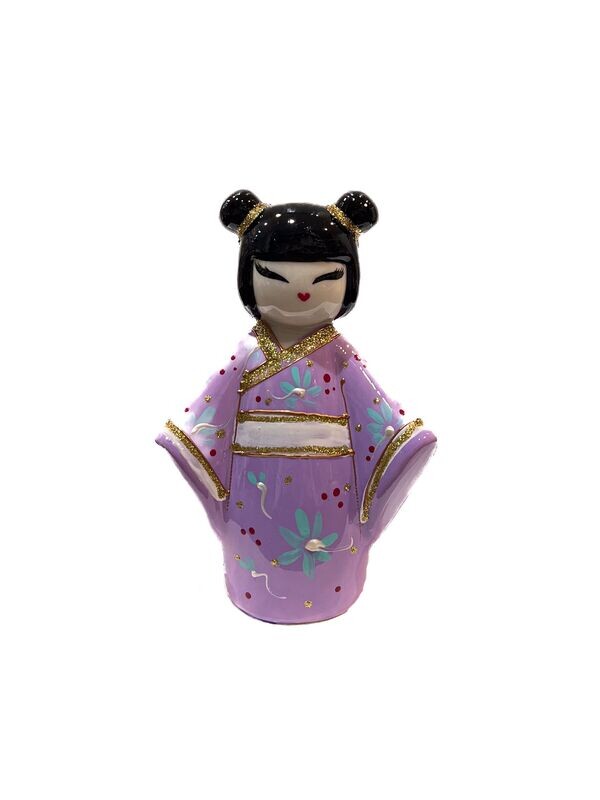 Sharon - Profumatore Kokeshi Creatività Viola