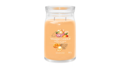 Yankee Candle - Candela Grande "Mango Ice Cream"