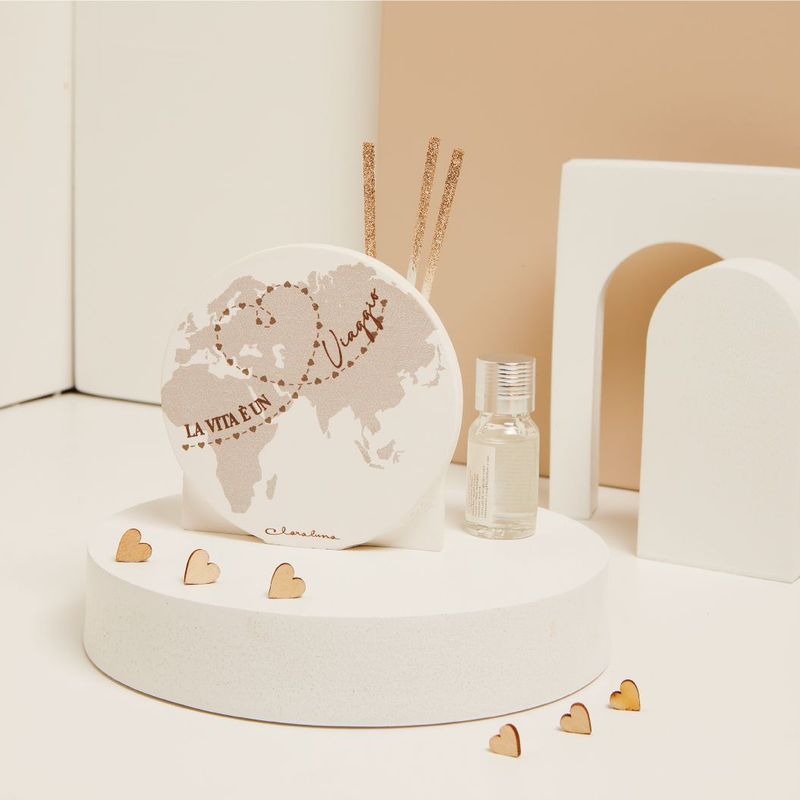 Claraluna - Diffusore decoro viaggio 25043