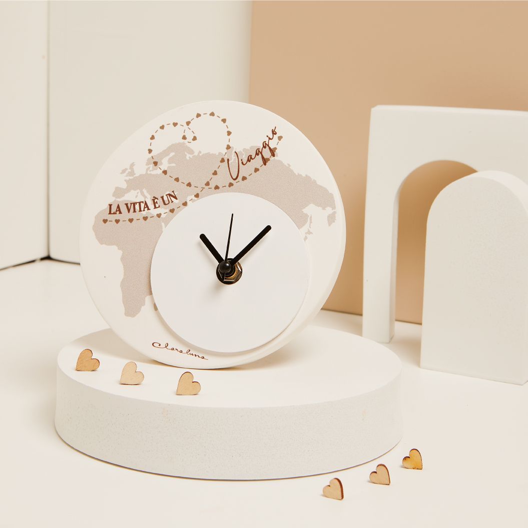 Claraluna - Orologio decoro viaggio 25044