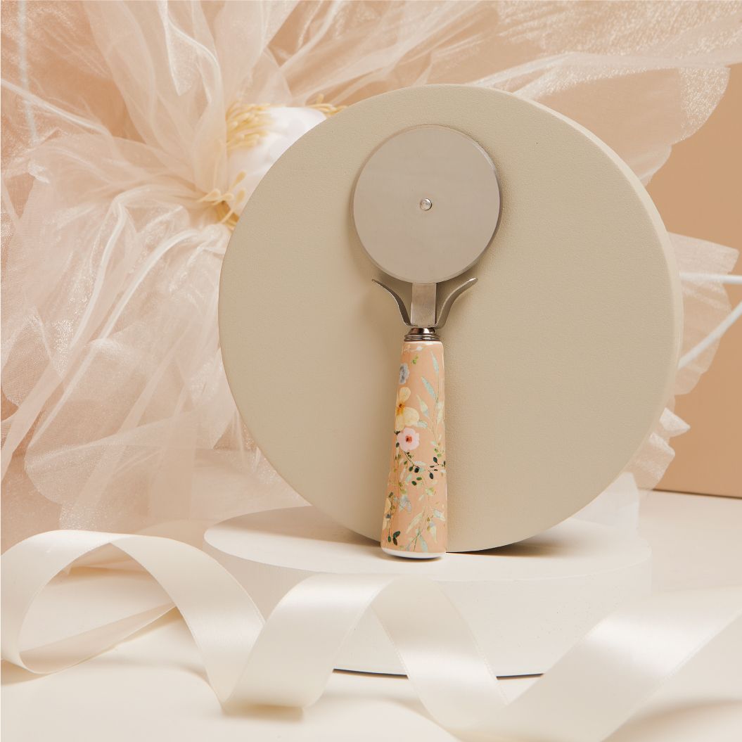 Claraluna - Tagliapizza decorazione floreale 25052