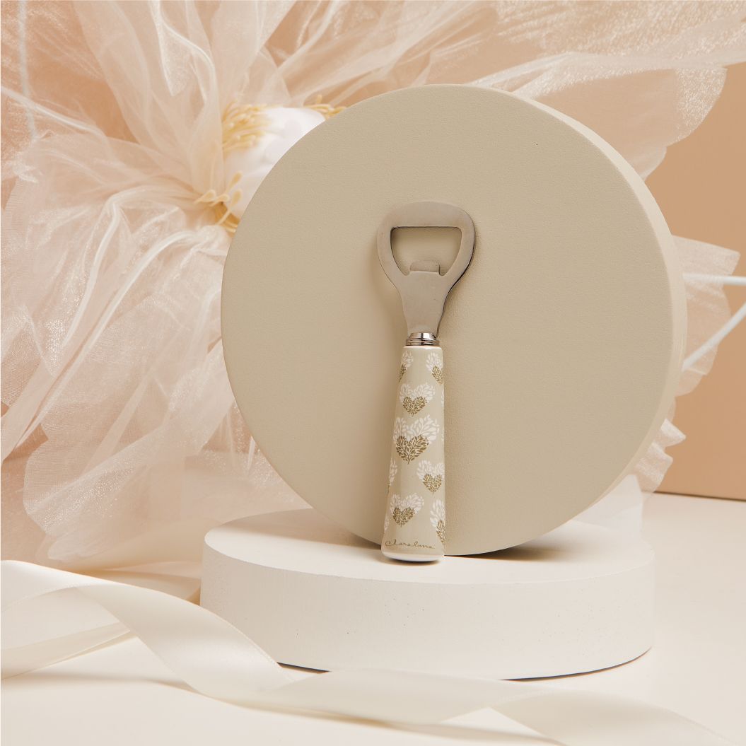 Claraluna - Apribottiglie decorazione cuori 25055
