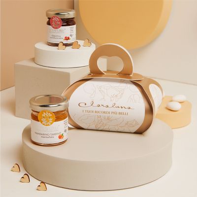 Claraluna - Bis Marmellata Mandarino + Marmellata Fragole 25088