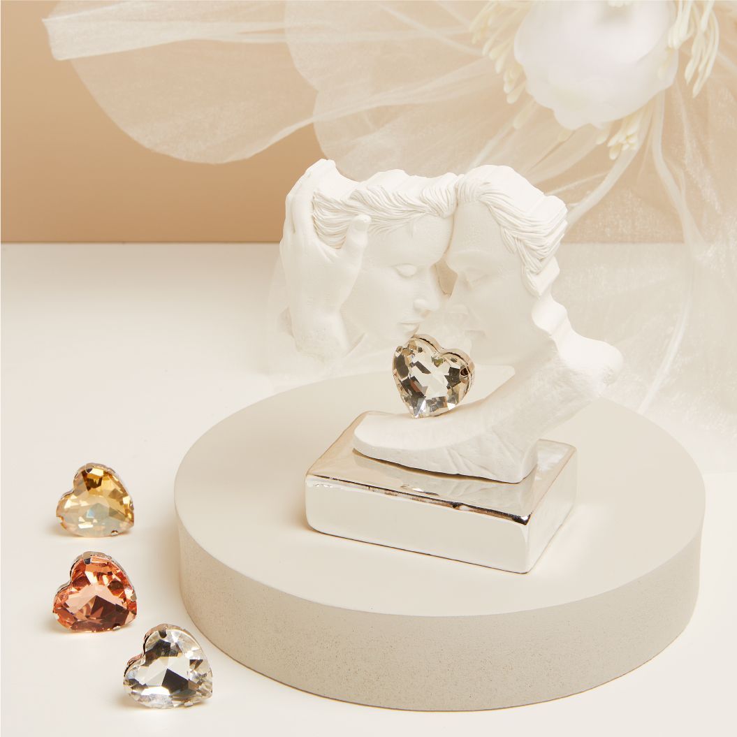 Claraluna - Statua innamorati base silver 25186