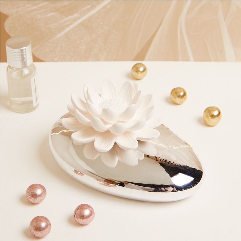 Claraluna - Diffusore fiore di loto silver 25208