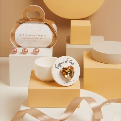 Claraluna - Scatolina cuore oro 25331
