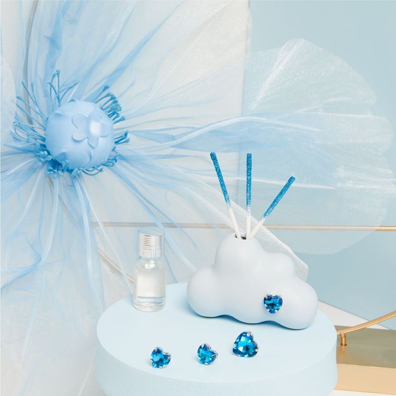 Claraluna - Diffusore nuvola azzurra con cuore 25353