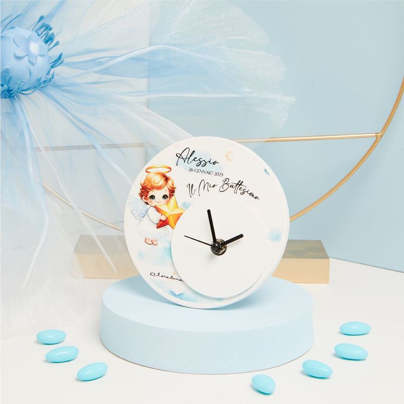 Claraluna - Orologio con angioletto Personalizzabile 25363
