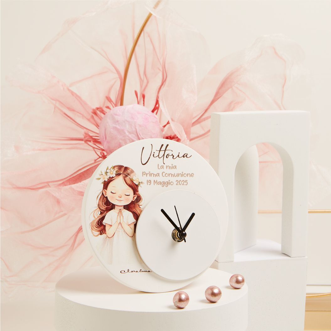 Claraluna - Orologio bambina Prima Comunione Personalizzabile 25367