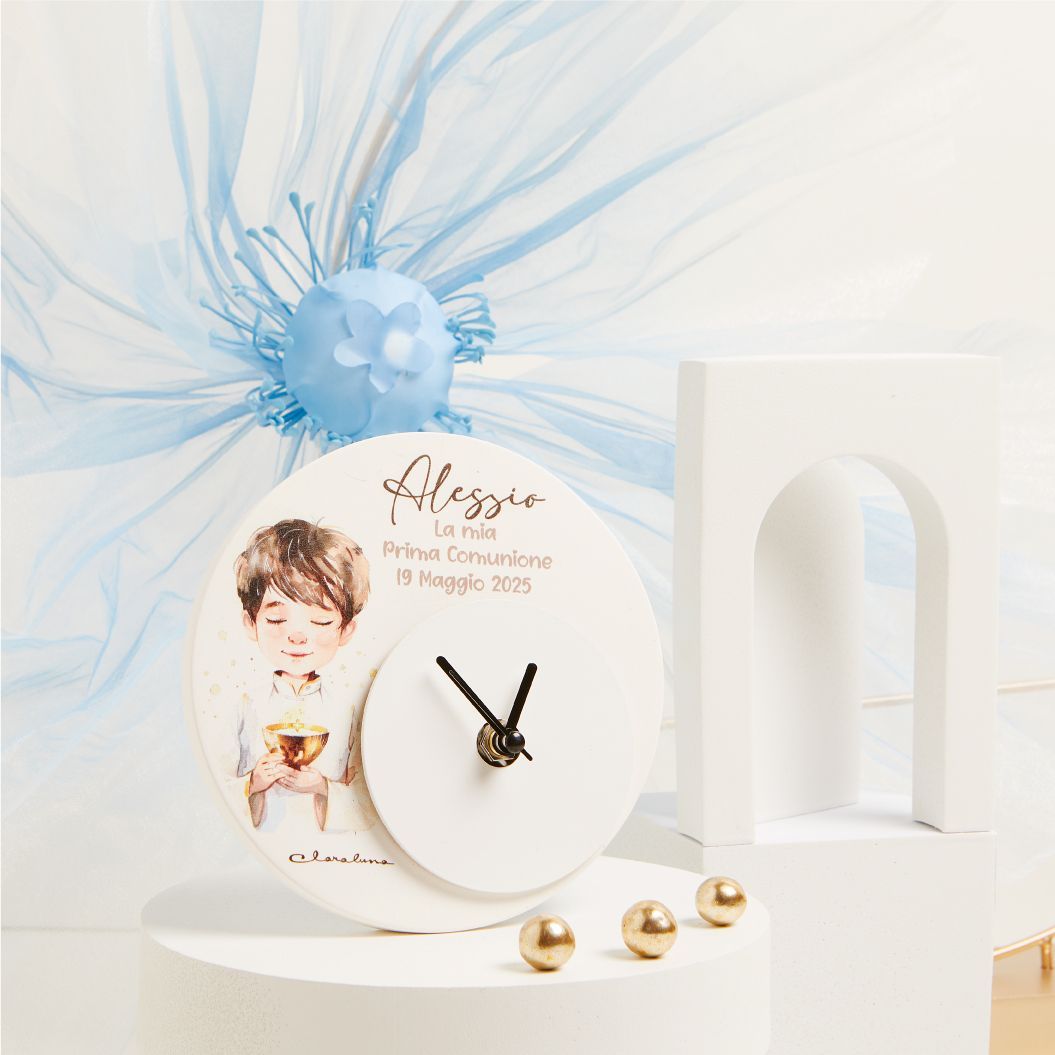 Claraluna - Orologio bambino Prima Comunione Personalizzabile 25372