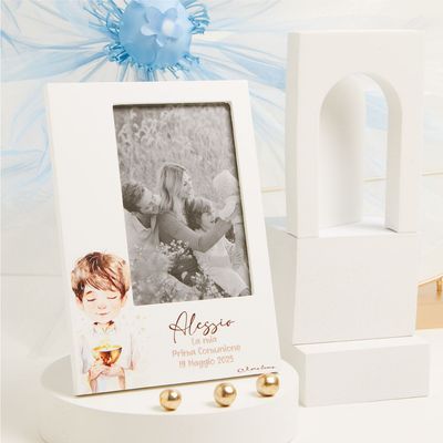 Claraluna - Portafoto bambino Prima Comunione Personalizzabile 25373