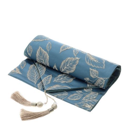 Hervit - Runner Foliage Blu/Oro 29813