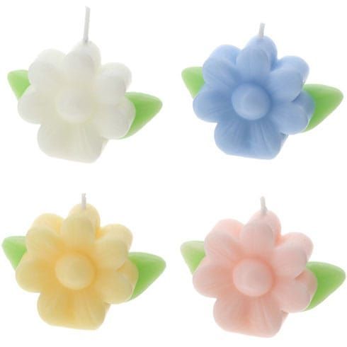 Hervit - Candela Fiore in vari colori