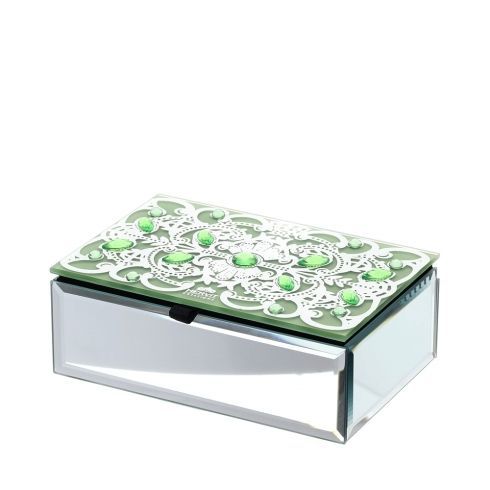 Hervit - Cofanetto Portagioie Byzantium Verde 29914