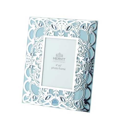Hervit - Cornice Byzantium Azzurro 18x22cm 29923