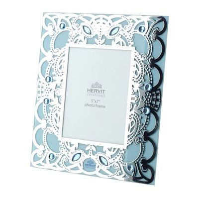 Hervit - Cornice Byzantium Azzurro 24x29cm 29924