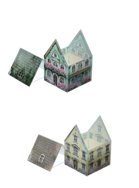 Hervit - Contenitore Candela Cottage in vari colori