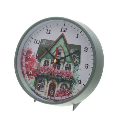 Hervit - Orologio da tavolo tondo Cottage 29949