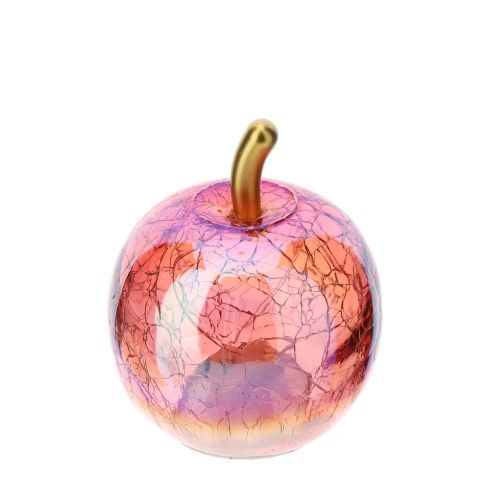 Hervit - Mela in vetro Crack Rosa 29993