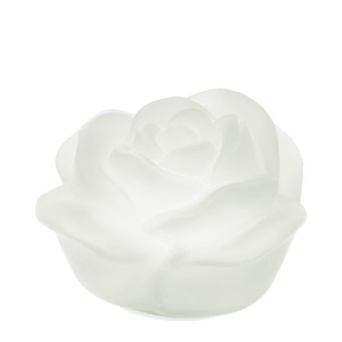 Hervit - Rosa in Vetro Satinato a Led Bianca 29994