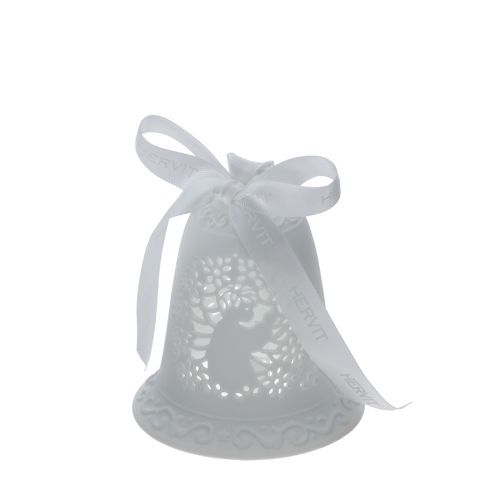 Hervit - Campana in Porcellana Traforata Comunione Bimbo 30024