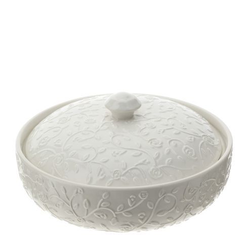 Hervit - Ciotola in Porcellana con Coperchio Linea Romance 30032