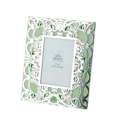 Hervit - Cornice Byzantium Verde 18x22cm 30051