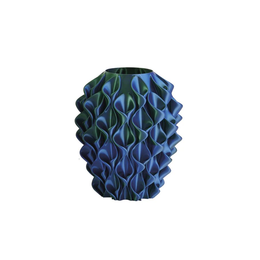 Melaverde - Vaso Fiore Smeraldo, Dimensione:: Altezza 18 cm (cod. ML024)