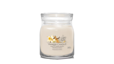 Yankee Candle - Candela Media "Vanilla Crème Brûlée"