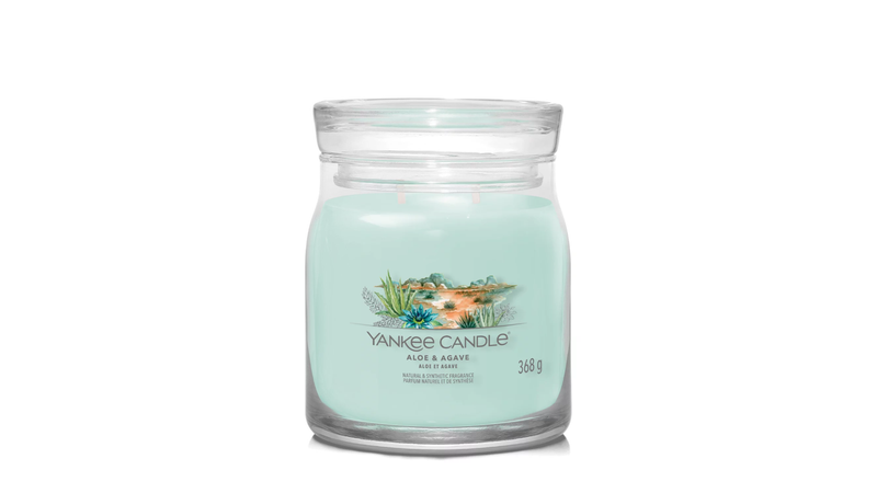Yankee Candle - Candela Media "Aloe & Agave"