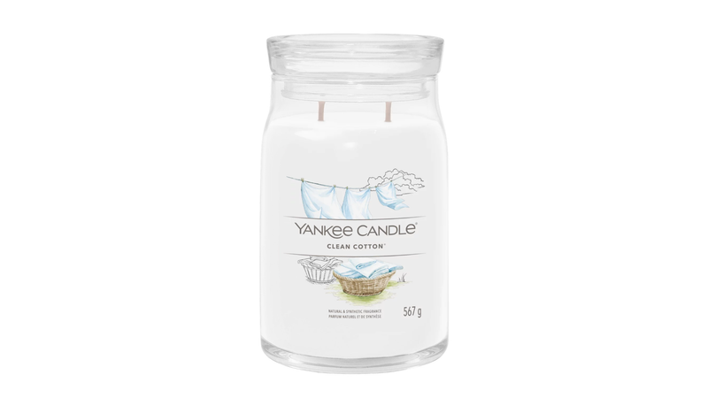 Yankee Candle - Candela Grande "Clean Cotton"