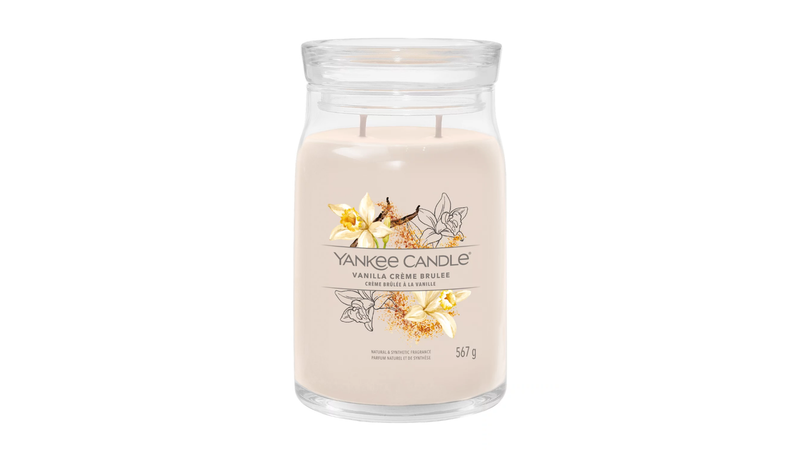 Yankee Candle - Candela Grande "Vanilla Crème Brûlée"