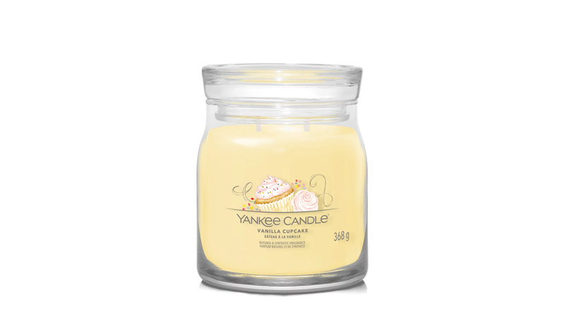 Yankee Candle - Candela Media "Vanilla Cupcake"